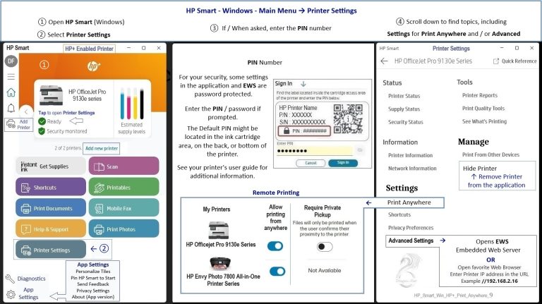 HP Smart Tank 7600 系列打印机 Print Anywhere 电子邮件地址修改教程 | 无法更改邮箱解决方案