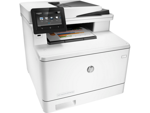HP M477fdw 更换定影器后打印黑色背景底灰故障修复