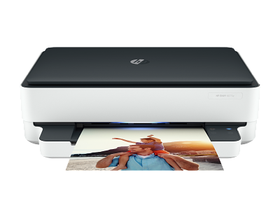 HP ENVY 6000e All‑in‑One 一张 A4 打印 4 页，内容只出现在左上角尺寸异常解决