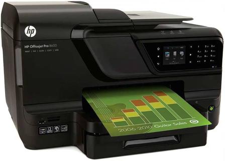 HP OfficeJet Pro 8600 All‑in‑One 可以复印，电脑打印提示纸张用完故障排查