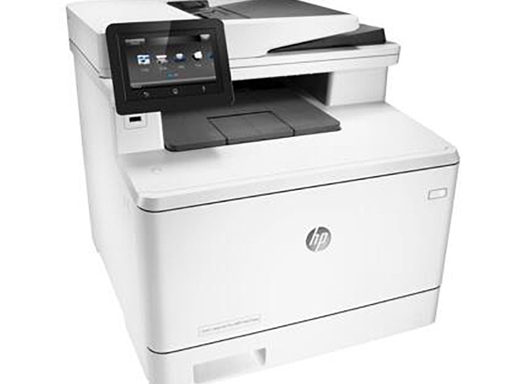HP M477fdw 硒鼓门蓝色碳粉脏污，打印青色污点故障