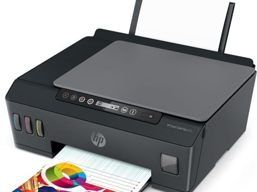 HP Smart Tank555 智能连供打印质量差断线偏色故障排查