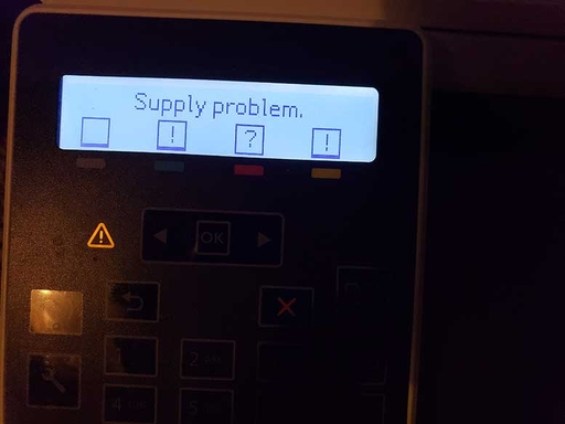 惠普打印机提示 Supply System Problem 怎么办？供墨系统错误解决教程