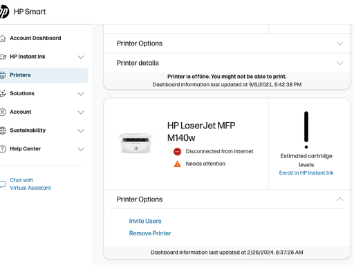 HP‑Smart 提示完成安装，识别不到打印机修复